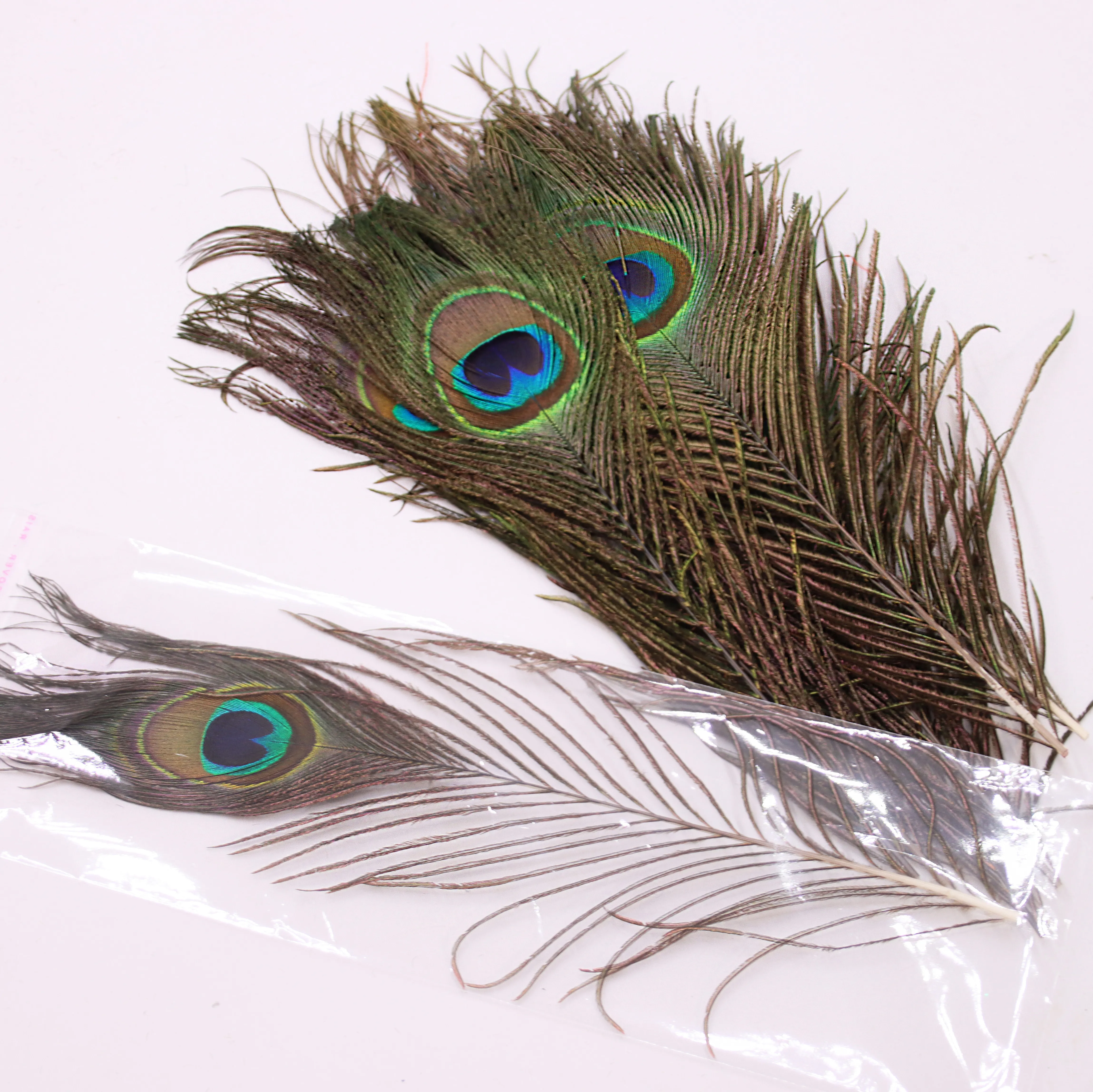 25-30 см натуральный в виде перьев павлина DIY ручной работы ремесла Цветочная композиция украшения оптом