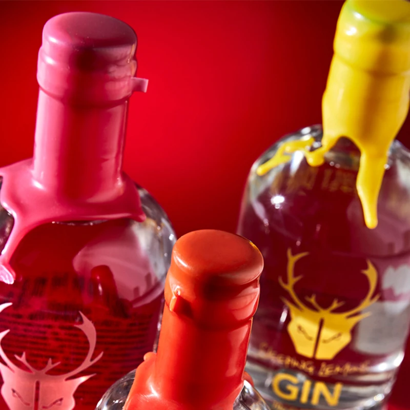 Dipping sealing wax for wine bottle