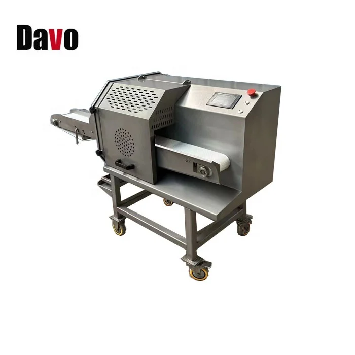 DV-120 Automatic Restaurant Bacon Beef Cooked Meat Cutter Meat Slicing Cutting Machine