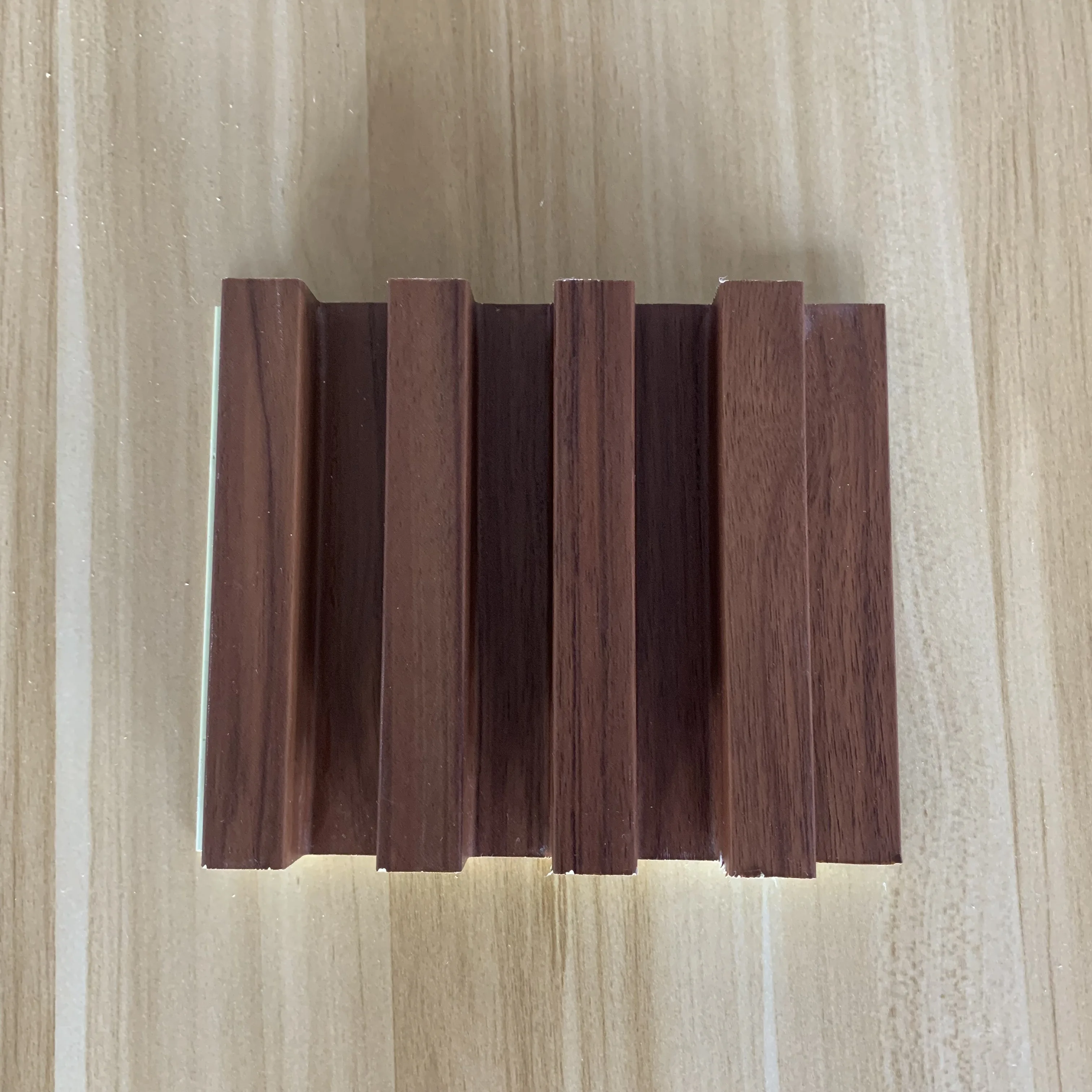 bamboo slat wall cladding wood plastic composite wall cladding container house wall panels