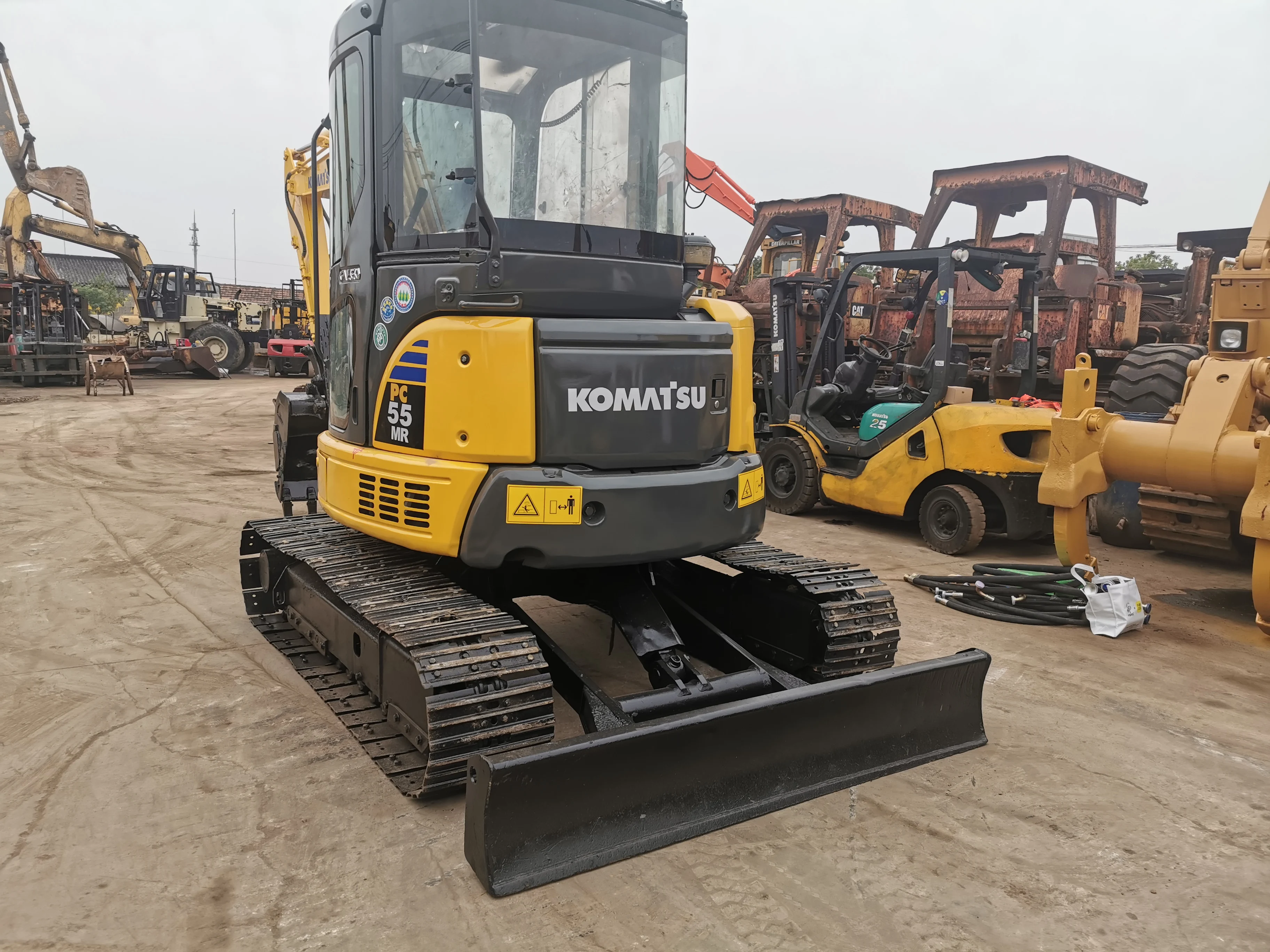 Used Komatsu PC55 PC56 Excavator 5 Ton Mini Excavator For Sale