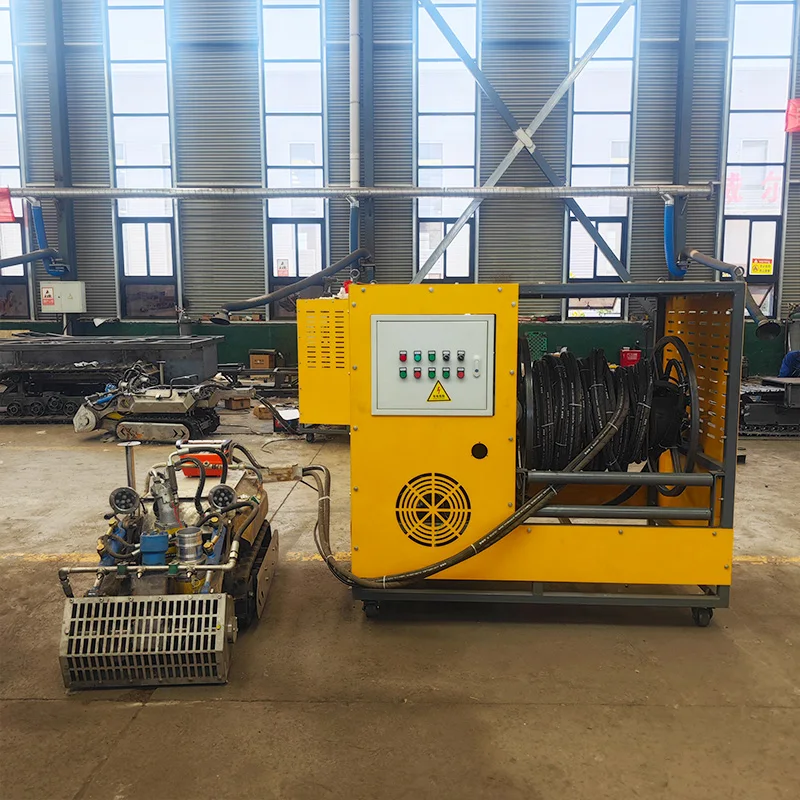 Pipeline Detection Crawler Robot Chassis Electric Underwater Robot For Desilting