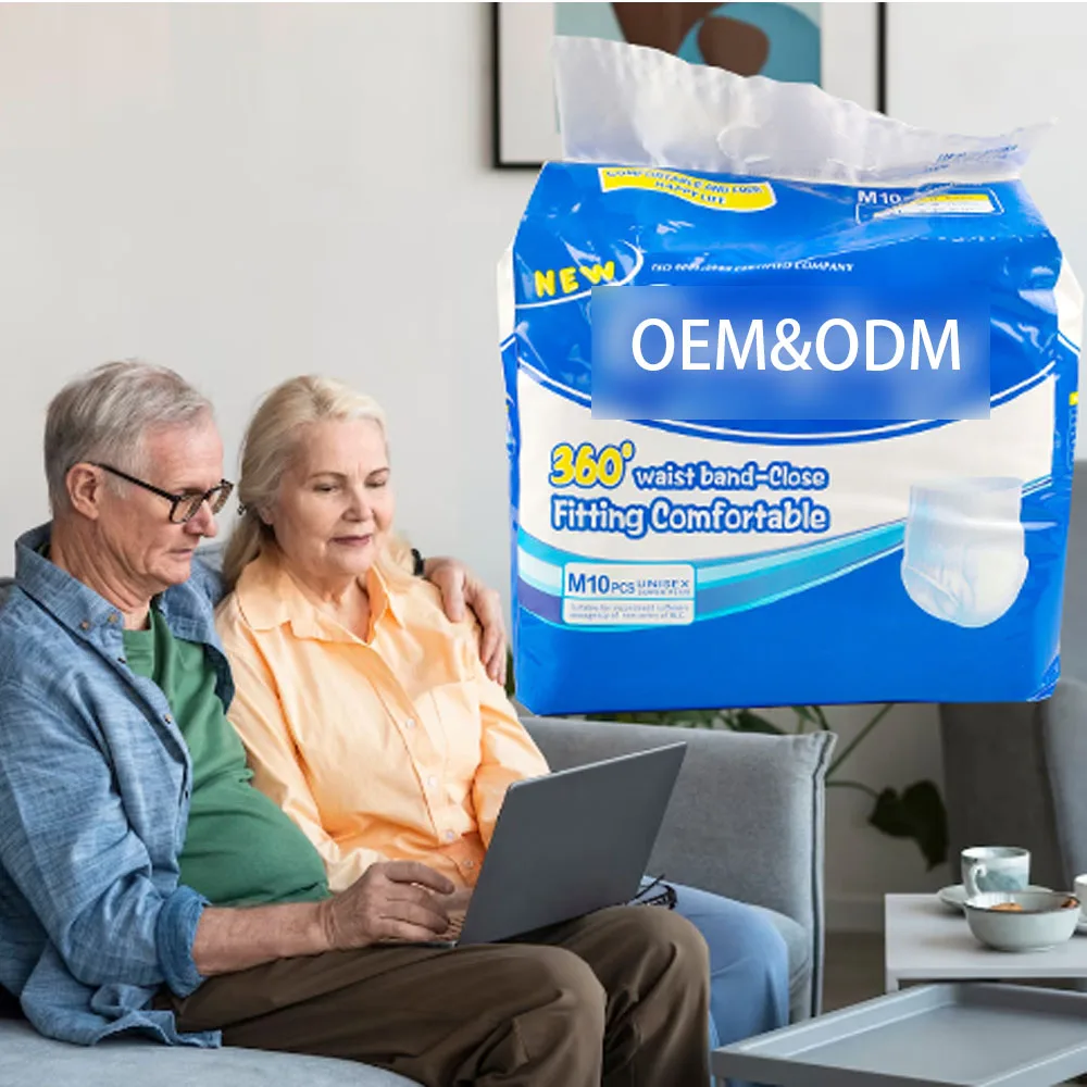 High Quality Disposable Ultra Thick Adult Pull Up Unisex Panties Cotton Soft Comfort Adult Diaper Underwear