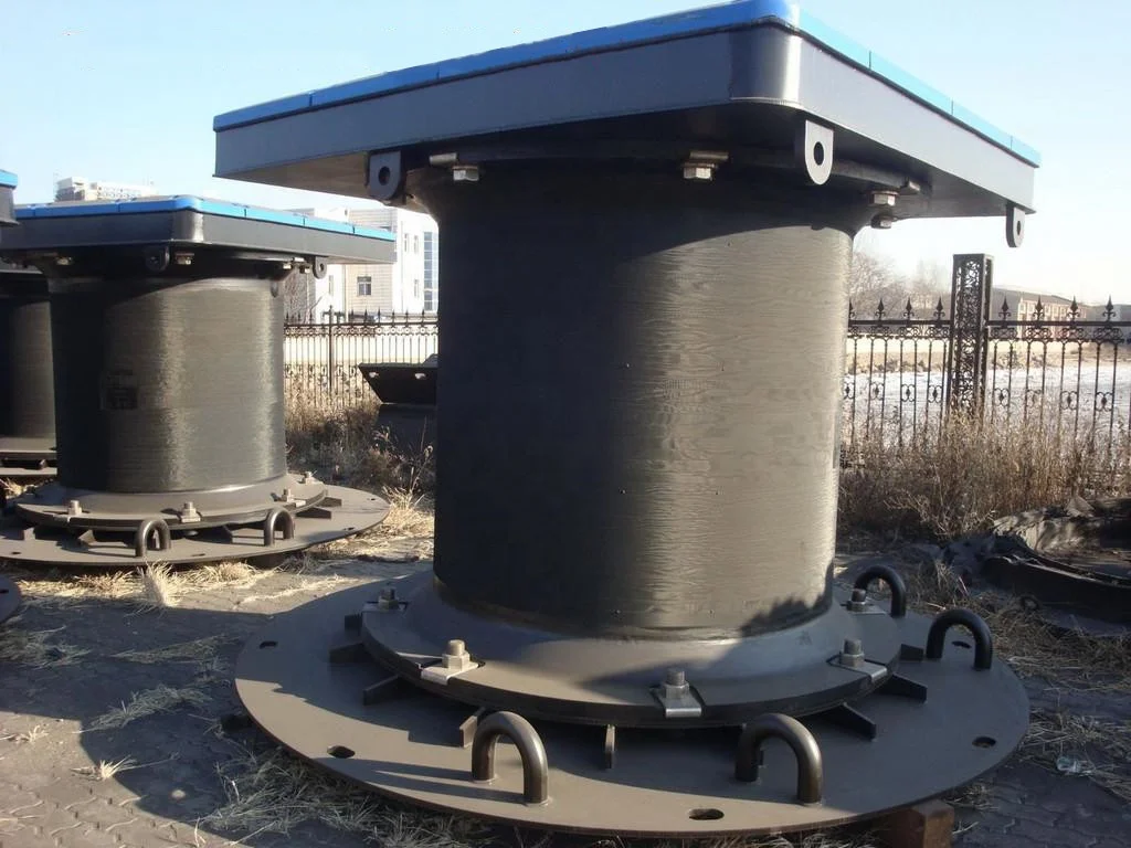 Цилиндрическая твердая резиновая крылка