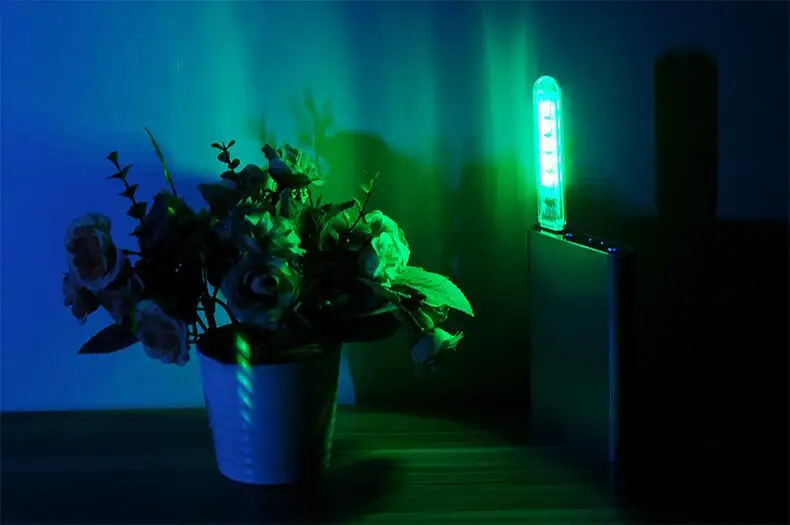 Новый дизайн портативная Светодиодная лента питание от USB для студенческого общежития автомобильные огни детский Красочный светодиодный ночник