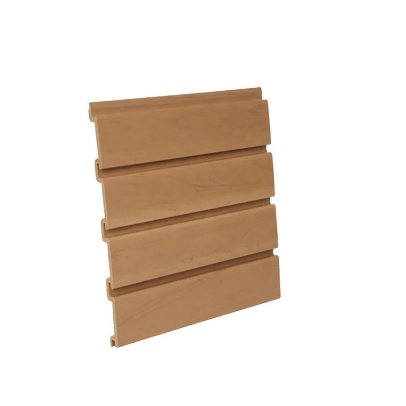 Indoor use garage wall storage heavy duty pvc slatwall panel