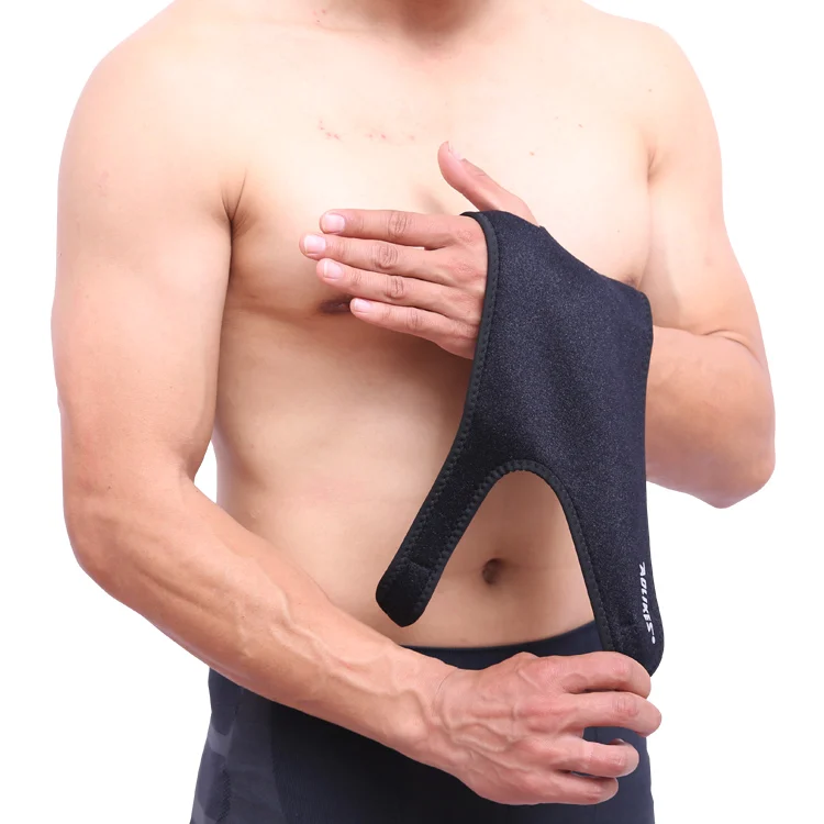 Aolikes Amazon hot selling Custom Palm Splint Support Carpal Tunnel Sport Wrist Wraps gym use wrist support