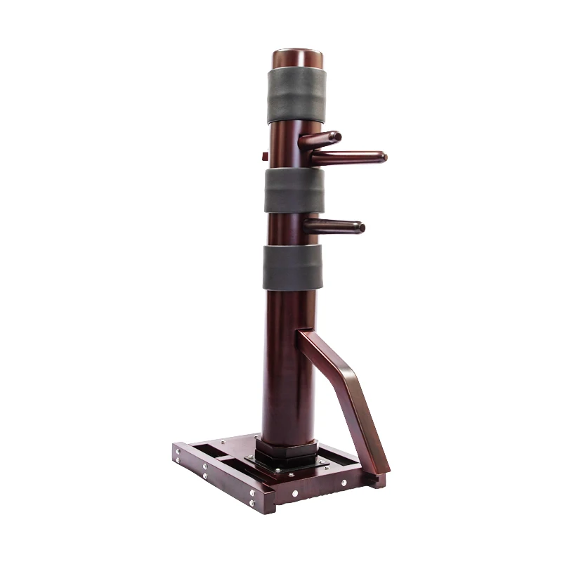Wholesale Selling Chinese Style Martial Art Wing Chun Training Dummy Kung Fu Burlywood Wooden Dummy