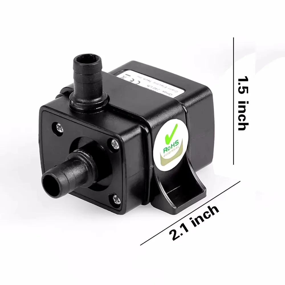 High Flow 3M- 15M 12v Water Pump 12 Volt DC Mini Water Pump Multifunctional Submersible DC Pumps