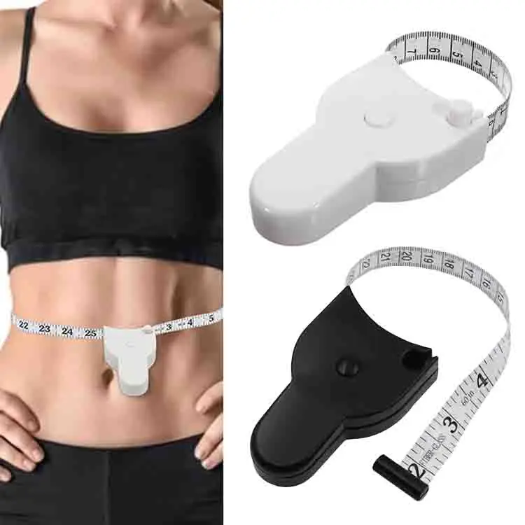 Automatic Telescopic Measurement Ruler Telescopic Tape Measure Y-shaped Ruler Cm Inches For Body-arm, Chest, Waist, Calf, Thigh