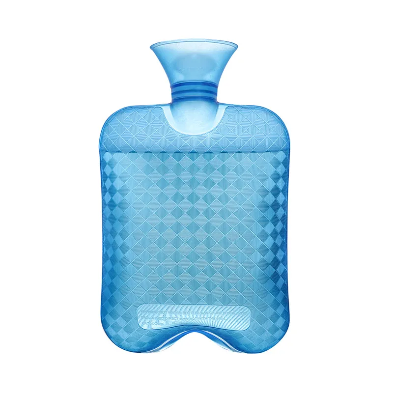 Factory 2l cute large hot water bottle 2000ml pvc hotwater bag