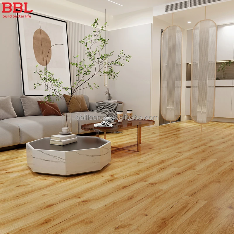 BBL  spc 4mm vinyl wood floor tiles plank flooring click lock floor