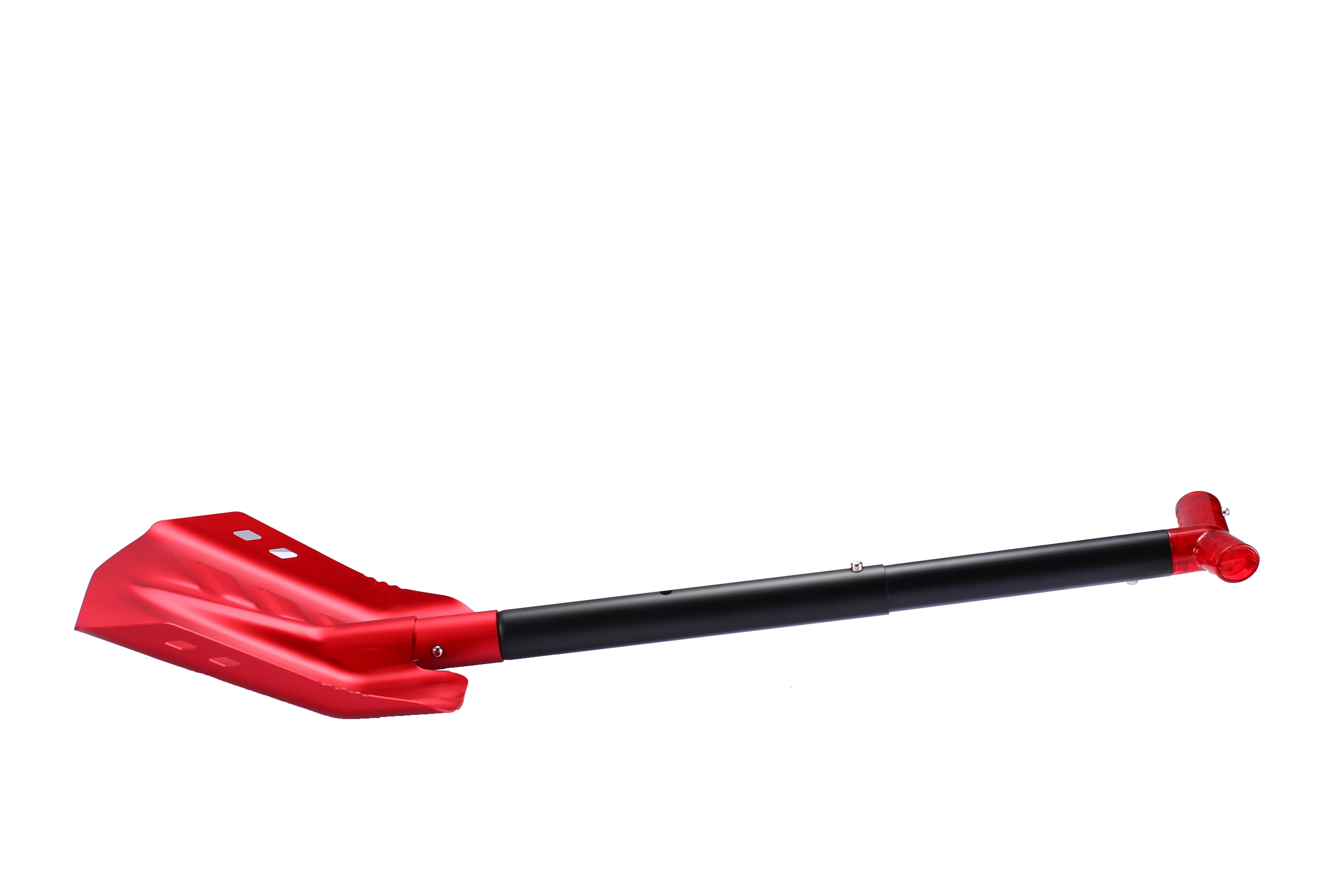 515 Portable Telescopic Aluminum Utility Car Adjustable Extended Edition Snow Shovel include Saw