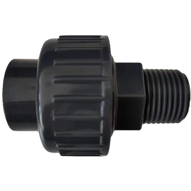 PVC plastic double threaded