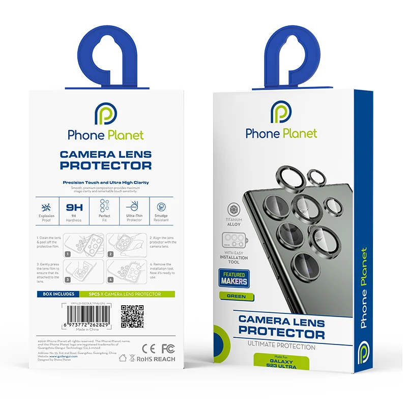 Phone Planet Cellphone Accessories Camera Lens Protective film for Samsung Galaxy S23 camera lens of mobile phone