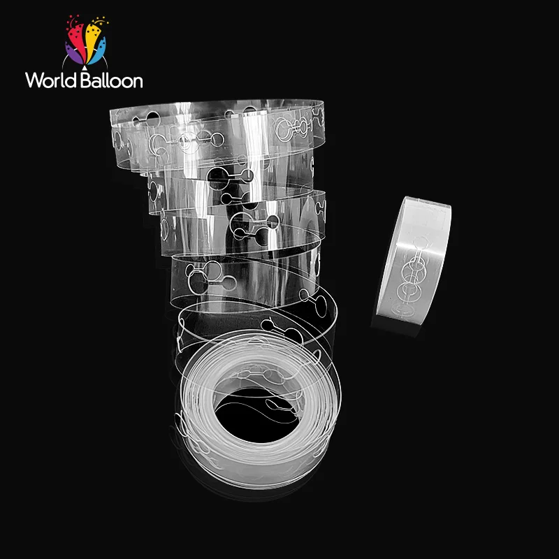 Balloon Tool Accessories Balloon Chain Knotter 100 Dots Balloon Glue Dot Removable Adhesive Dots for Party Using Pasting
