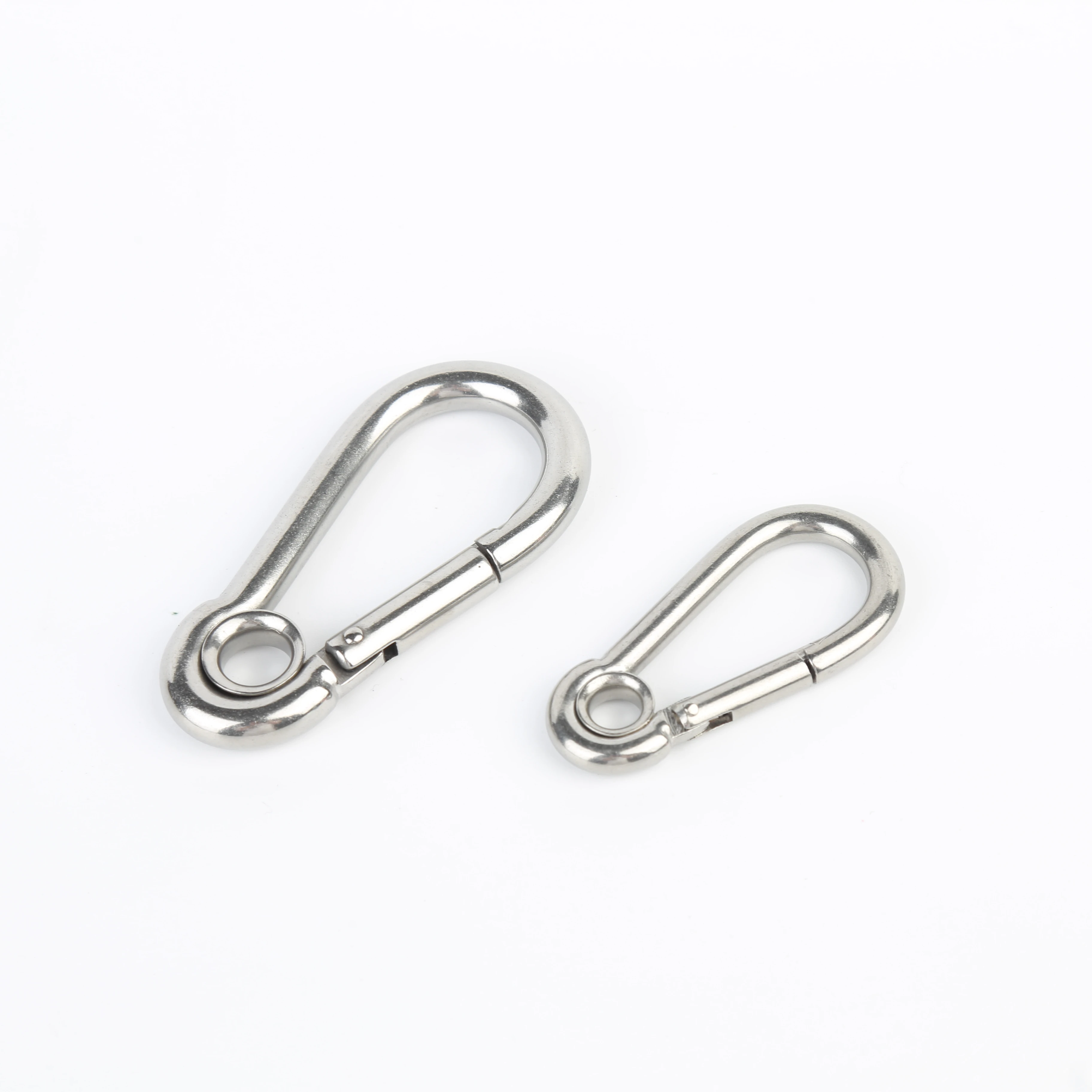 Rigging Hardware Hooks Stainless Steel Snap Hook Carbine Hook with Eyelet