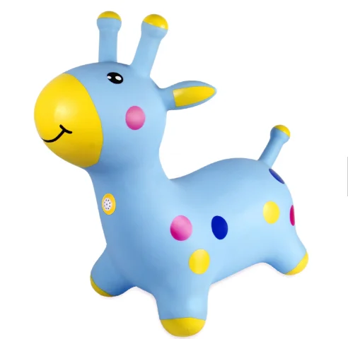 children inflatable toys baby horse PVC Inflatable jumping animal