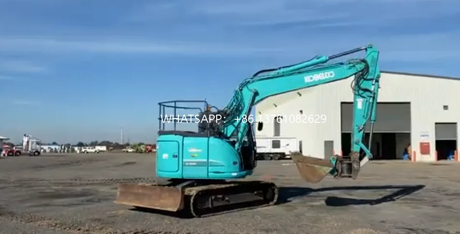 Небольшой экскаватор Kobelco Sk135 лидер продаж конкурентоспособная сельскохозяйственная техника sk135