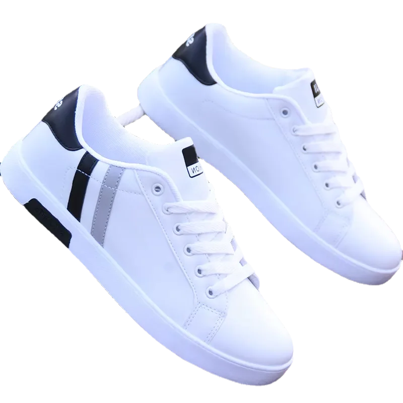 Adit Hot Selling 2023 Men Flat Shoes Lace-uS Comfortable White  For Male ToS Quality Casual  Tenis Masculino Adulto