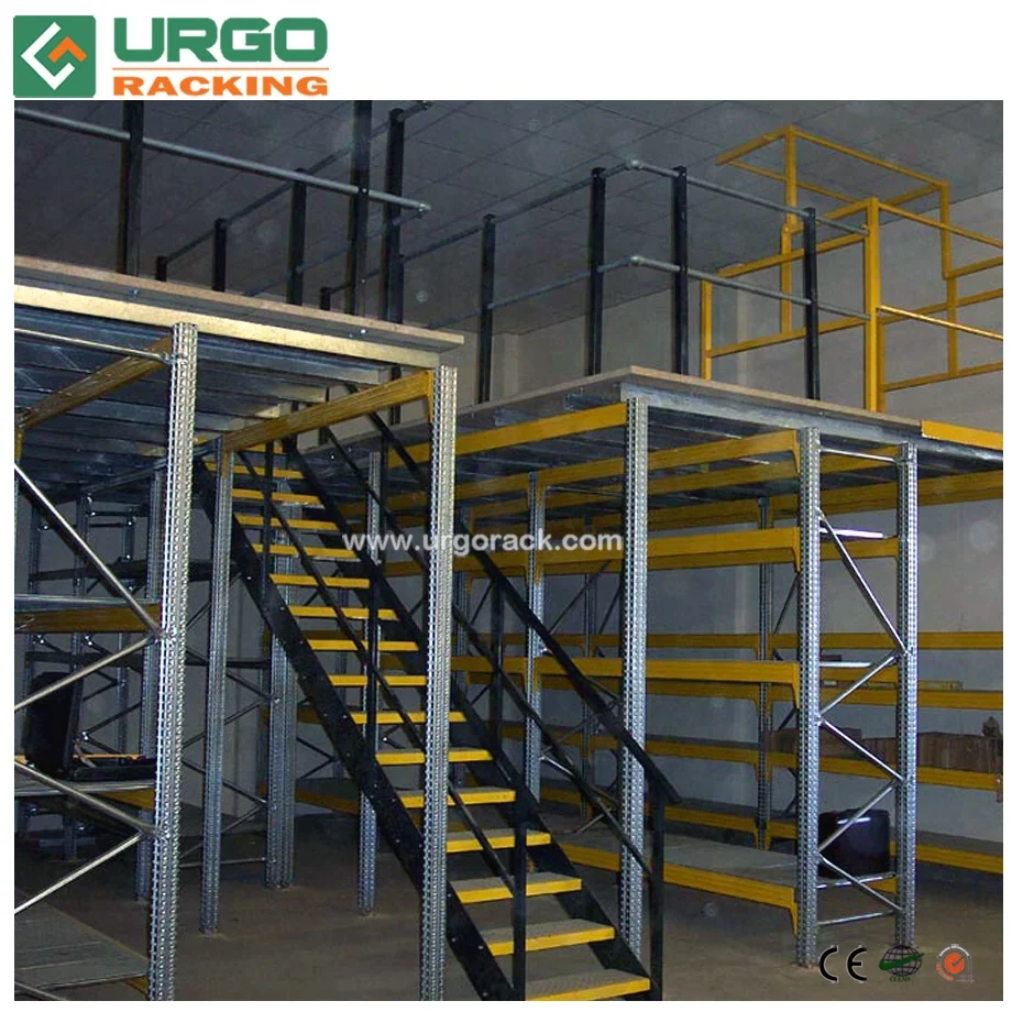 URGO Hot Sell High Density Heavy Duty Warehouse Mezzanine Racking