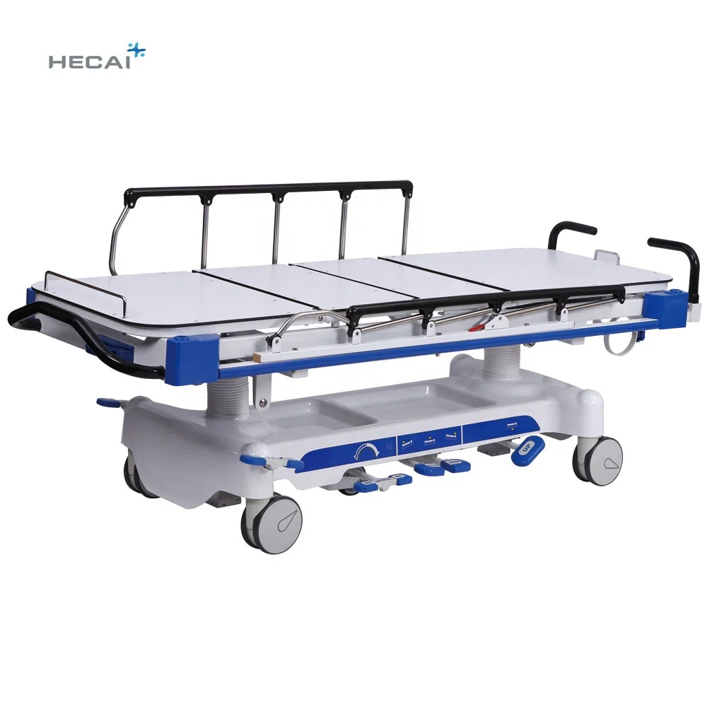 Factory Wholesale Prices Multi Function Hydraulic Medical Emergency Patient Ambulance Transfer Stretcher Trolley