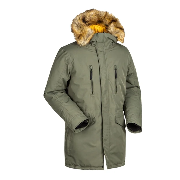 Waterproof jackets High Quality Winter  Long Parka Men Padding Parka sports winter jackets stock  overrun  garments