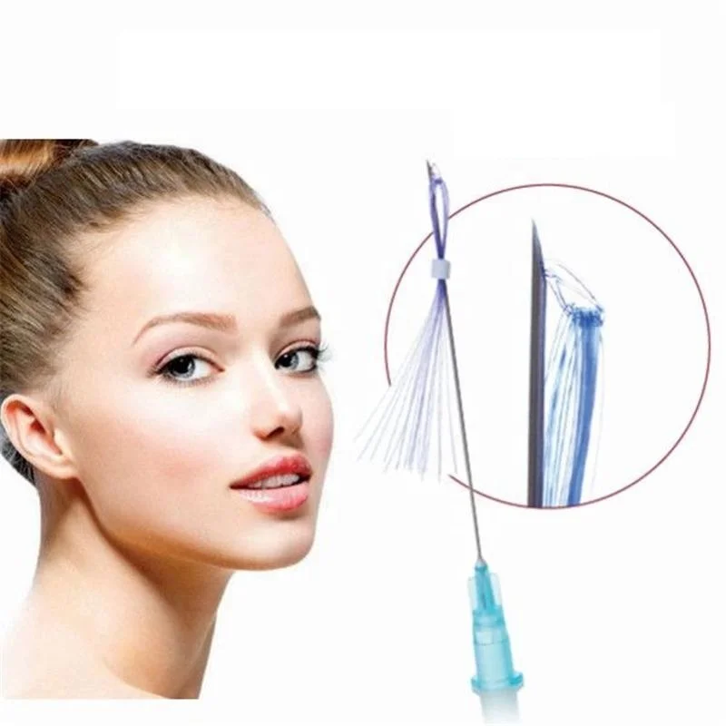 face Sharp pdo thread Cog 4D 23G secret of beauty thread lift pdo 4d cog pdo thread 60MM