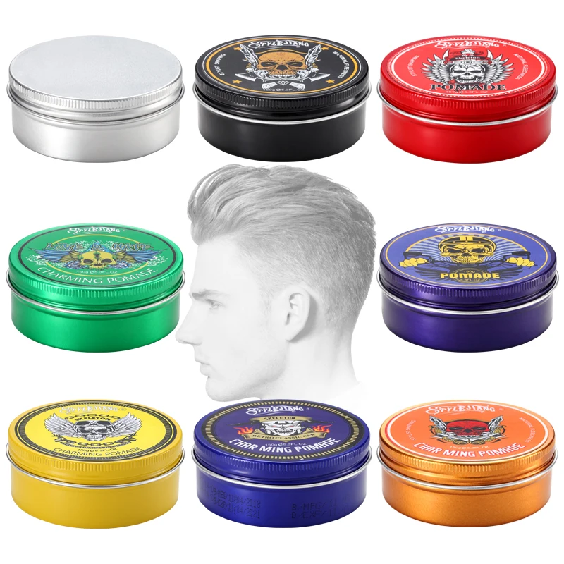 150g BJXWAX03 Private label firm hold water base pomade wax for men