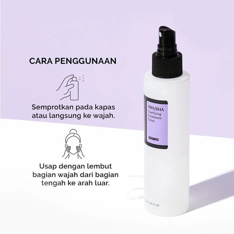 Salicylic acid spray toner