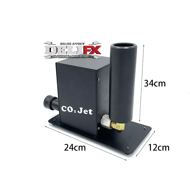 DELIFX leakage protection device CO2 Party Cannon Air Column Effect co2 Jet Blaster for Concert Venues Musical Show Sport