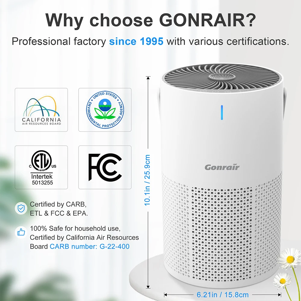 Factory Price Innovation H13 Hepa & Activated Carbon Composite Filter Out Pm2.5 Air Purifier