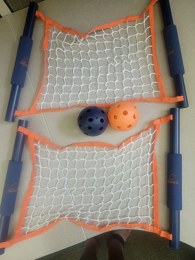 Уличная игра для помещений, мяч-переключатель, Набор для игры с пусковой сеткой, мяч-мариклет для взрослых и детей