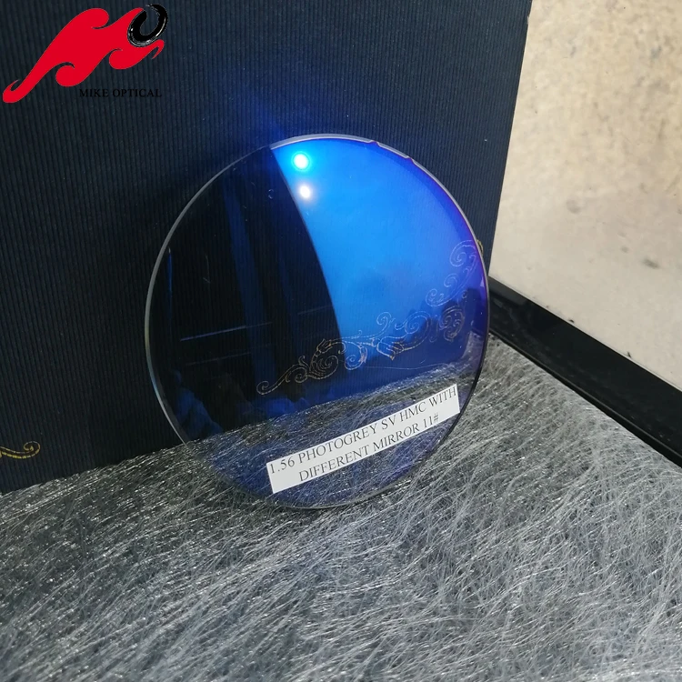 Оптические линзы с различным зеркалом AR Coating 1 56 PHOTOGREY SV HMC лучшего качества низкая цена оптовая продажа Линзы для