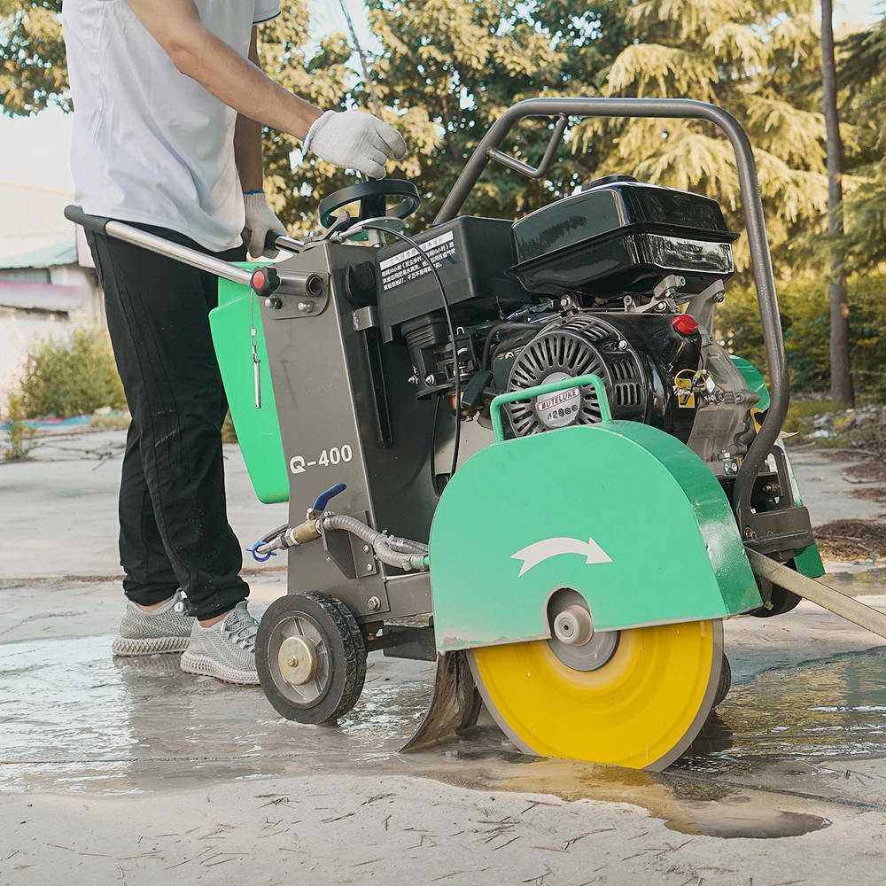 400mm Handheld Asphalt Gasoline Concrete Road saw Cutter
