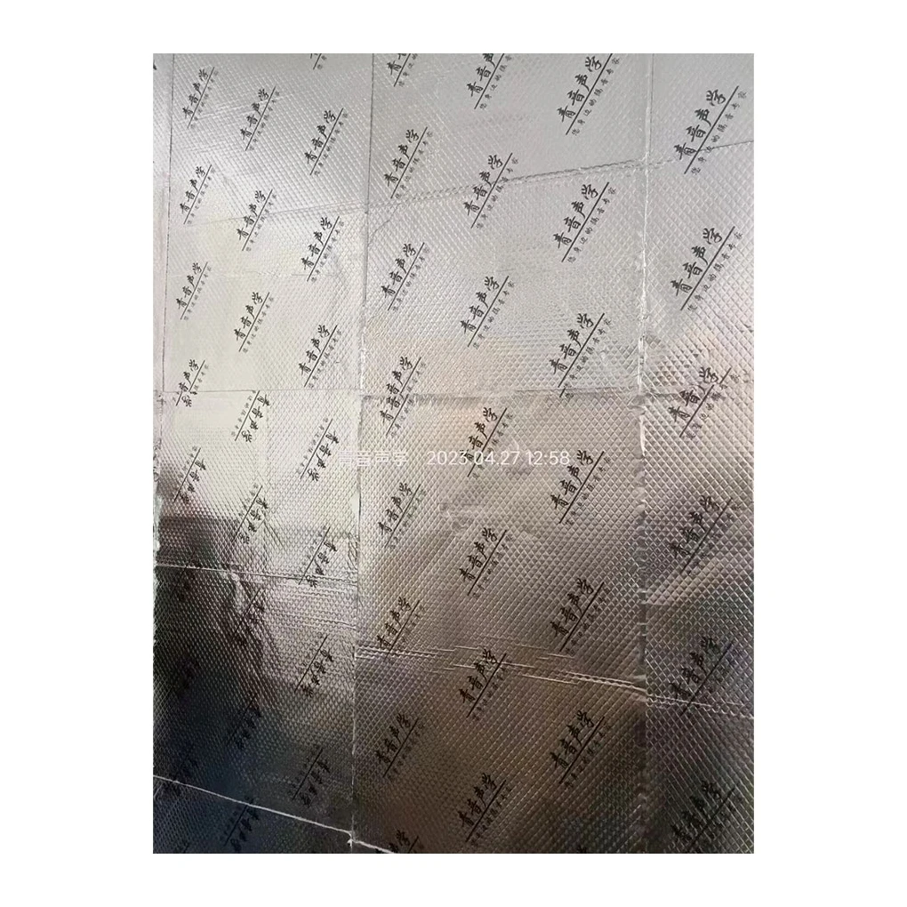 Butyl rubber aluminum foil sound insulation waterproof shock absorbing Bearing Pad