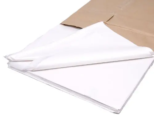 Wholesale custom 14gsm -22gsm MG acid free tissue paper for wrapping white tissue paper sheets