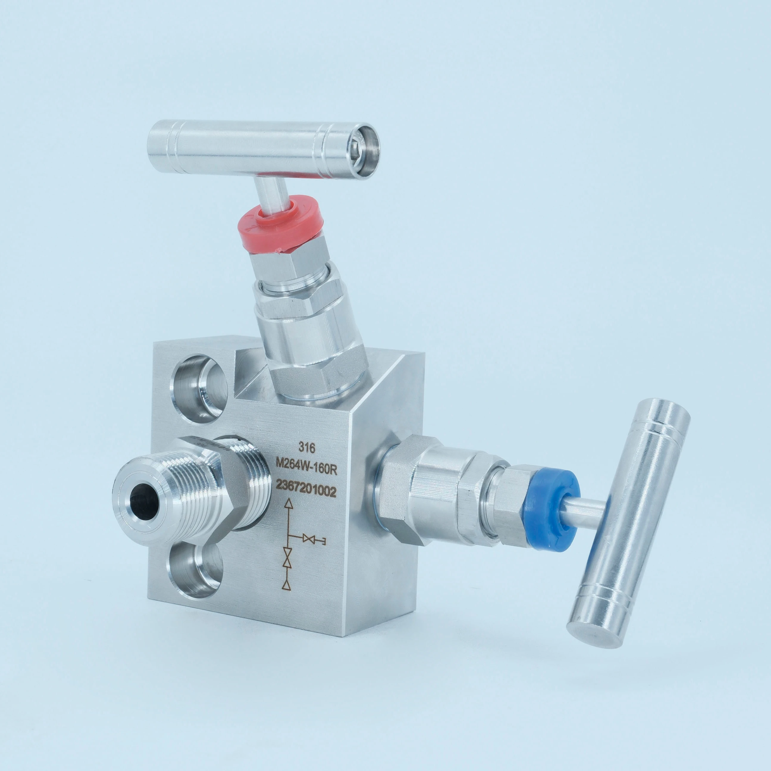 316 Material Integrated Two-Valve Control Group Compatible Absolute Pressure Differential Pressure Transmitter Manual OEM