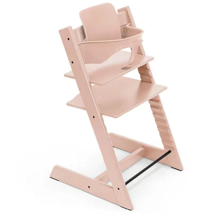 
Good selling baby wooden high chair for baby feeding 