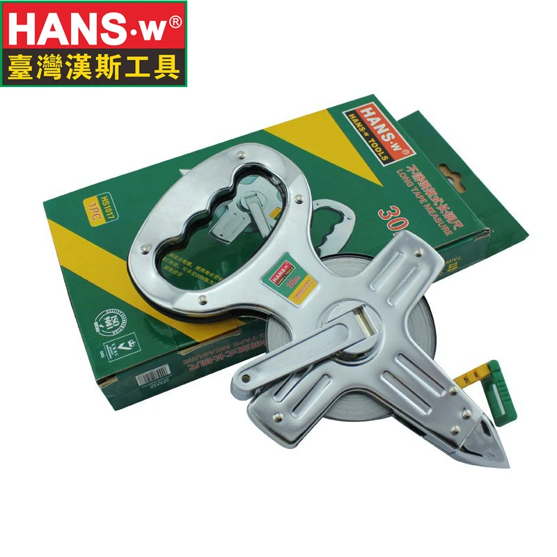 Manufacturers frame ruler steel tape measure aircraft frame portable ruler 30m 50m 100m