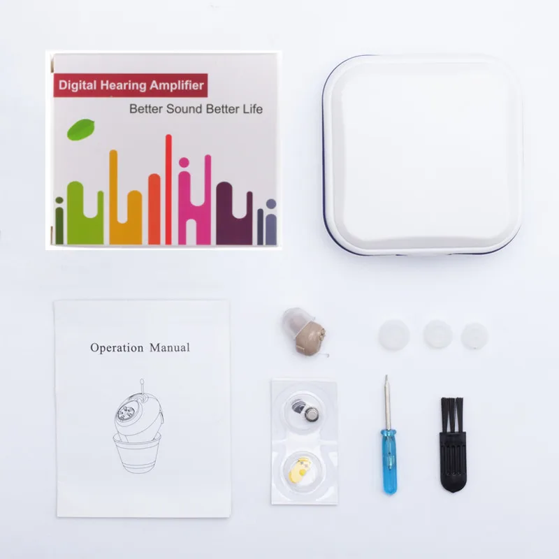 G16 Sound Amplifier Deaf Best Hearing Aids amplifier Manufacturer CIC Invisible audifonos para sordos