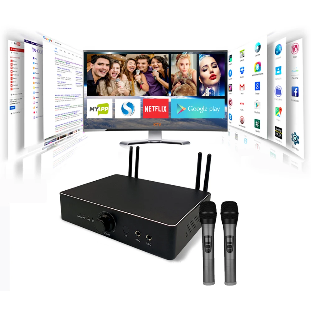 IHOMELIFE Android Саундбар домашний KTV плеер BT Aux в радио и стереоколонки ручной работы Высокое качество OEM