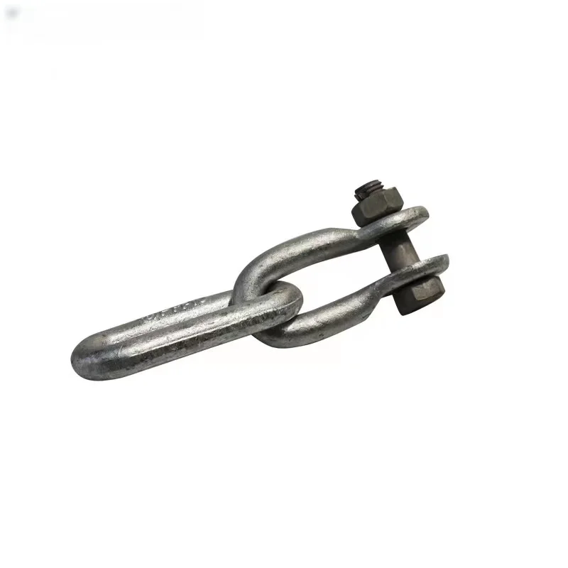 High Quality Hot Dip Galvanized Shackle Clevis Type U Anchor Shackle for Power Line Fittings/overhead Line Bow Shackles