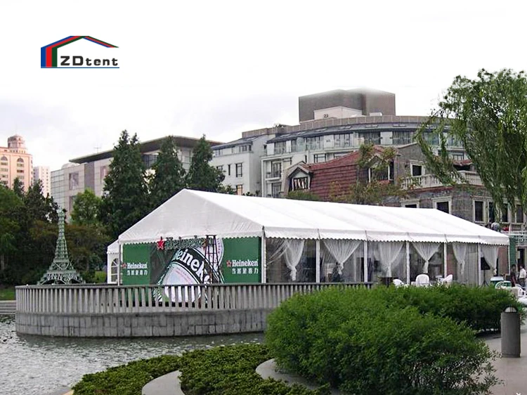 Factory Price Large White Event PVC Marquee Tent 20x60m for 1000 seaters Wedding Parties