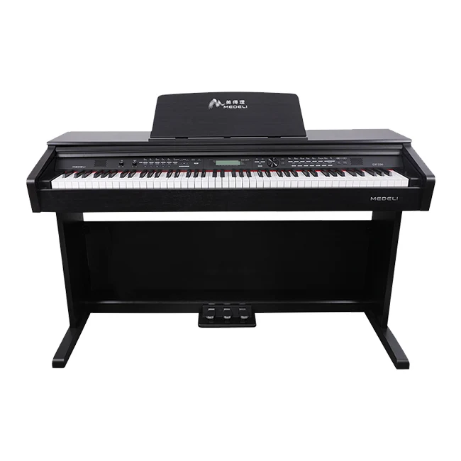 Good Quality Global DSP Digital Effects Electric Digital Piano MEDELI DP330 Keyboard Instrument 88 Keys for Beginner