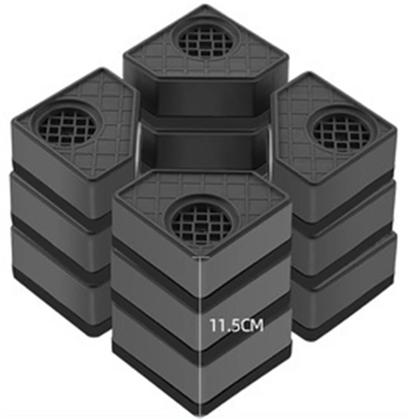 Washing Machine Refrigerator Furniture Fixed Raiser Stand Universal Anti Vibration Pads for Washing Machine 4 pcs