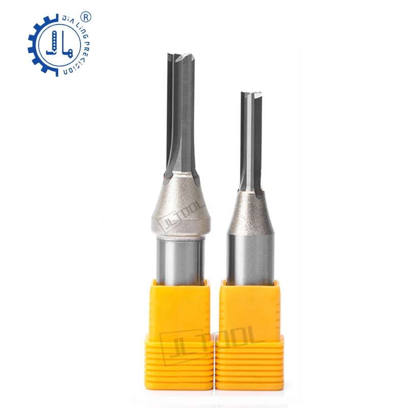 CNC TCT Straight End Mill 1/2 Shank 3 Straight Flutes Cutting Router Bit TCT Router Bit Tungsten Carbide Arden TCT Bit
