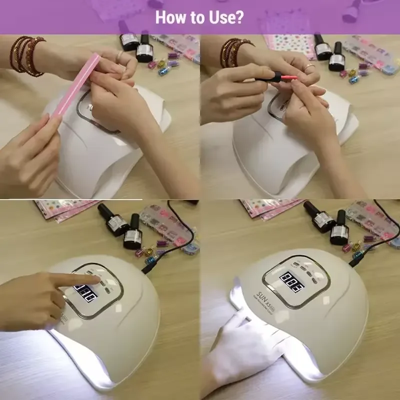 Professional Manufacture Nice Price Uv Led Nail Lamp Portable Uv Lamp for Nails Professional