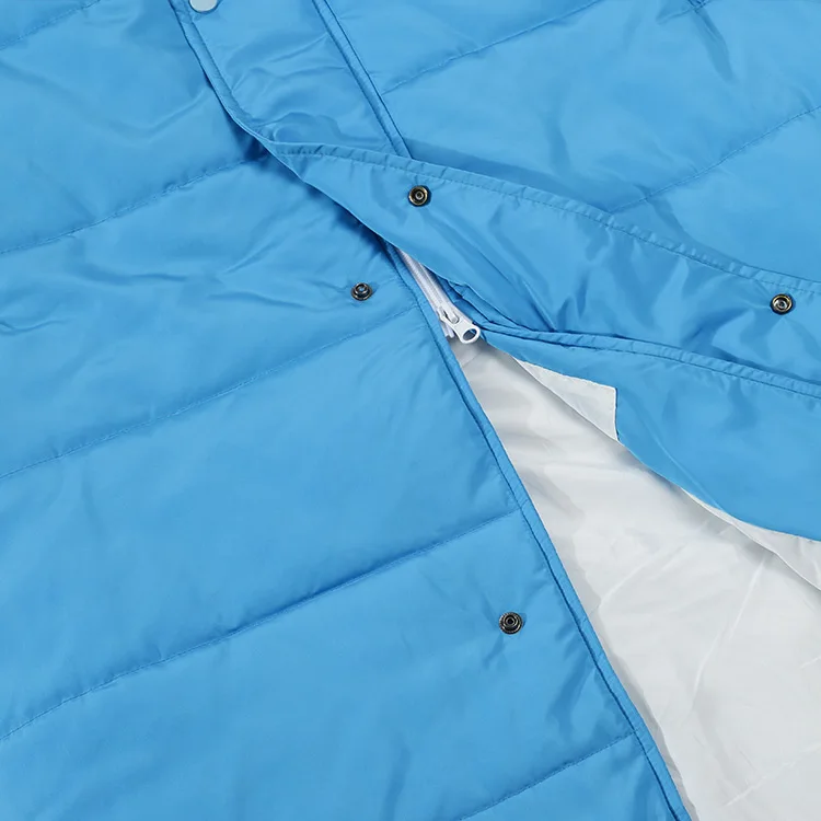 Wholesale Price Casual Sport Windproof  Long Cotton Jackets with Hood Custom Football Team Logo Winter Cotton-Padded Coats