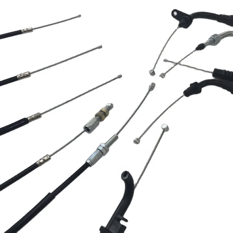 Motorcycle parts wholesale speed/clutch/brake/speedometer cable Throttle cable